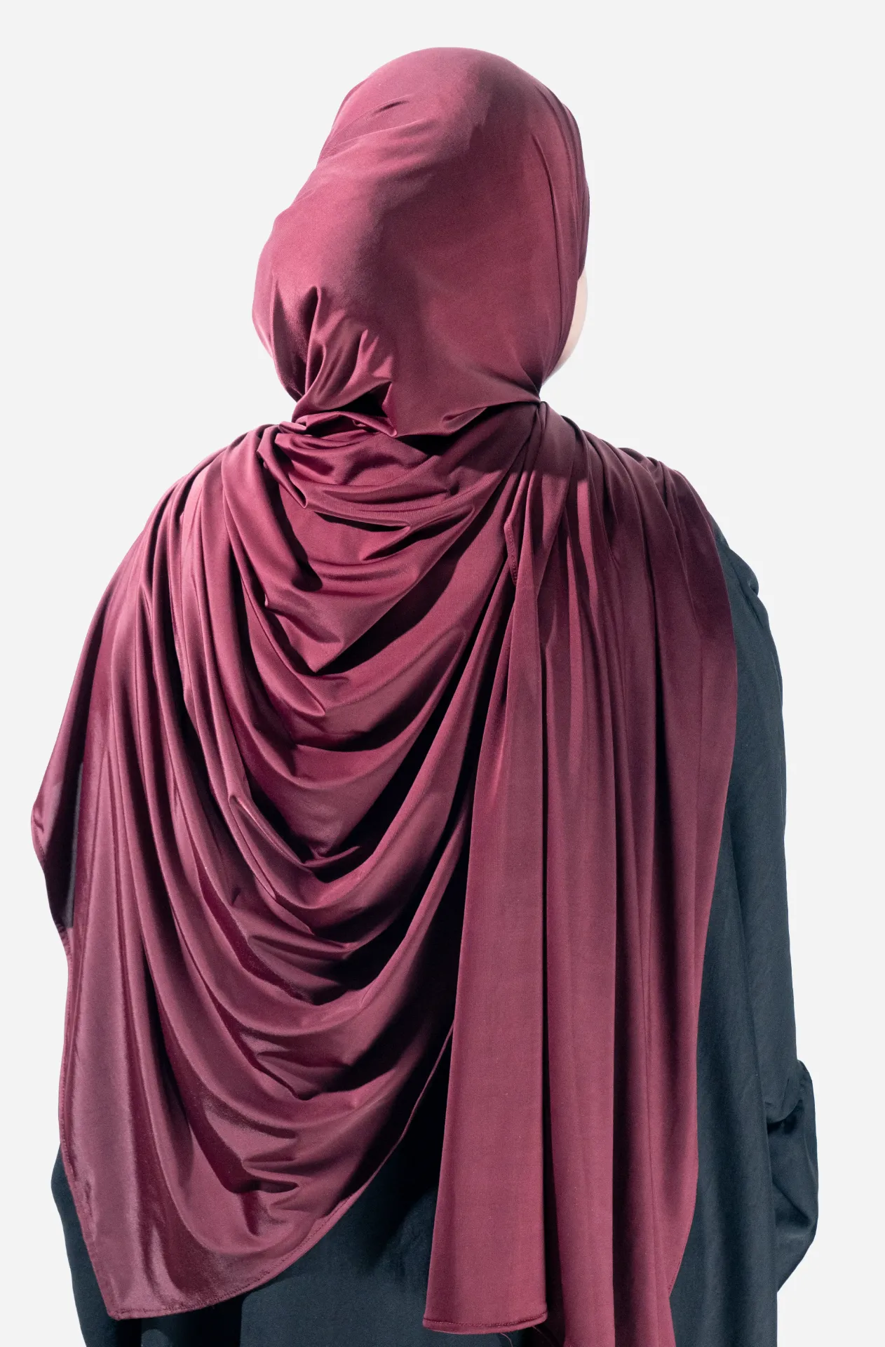 Jersey Liquid Burgundy